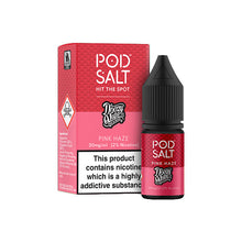 Load image into Gallery viewer, 11mg Pod Salt Fusions 10ml Nic Salt (50VG/50PG)