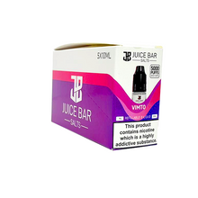 Load image into Gallery viewer, 20mg Juice Bar Salts 10ml Nic Salts - Pack Of 5 (50VG/50PG)