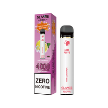 Load image into Gallery viewer, 0mg Glamee Nova Disposable Vaping Device 4000 Puffs (BUY 1 GET 1 FREE)