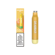 Load image into Gallery viewer, 20mg Zovoo by Voopoo Dragbar 600 Disposable Vape Device 600 Puffs
