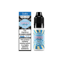 Load image into Gallery viewer, 20mg Dinner Lady Menthol Salts 10ml Nic Salts (50VG/50PG)