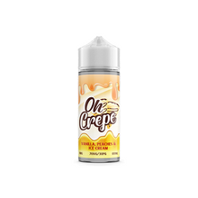 Load image into Gallery viewer, 0mg Oh Crepe 100ml Shortfill (70VG/30PG)