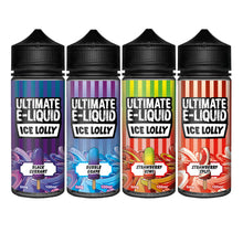 Load image into Gallery viewer, Ultimate E-liquid Ice Lolly by Ultimate Puff 100ml Shortfill 0mg (70VG/30PG)