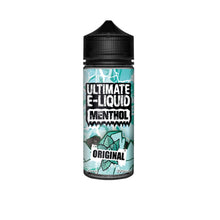 Load image into Gallery viewer, Ultimate E-liquid Menthol by Ultimate Puff 100ml Shortfill 0mg (70VG/30PG)