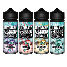 Load image into Gallery viewer, Ultimate E-liquid Menthol by Ultimate Puff 100ml Shortfill 0mg (70VG/30PG)