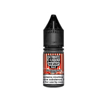 Load image into Gallery viewer, 10mg Ultimate E-liquid Ice Lolly Nic Salts 10ml (50VG/50PG)