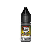Load image into Gallery viewer, 10mg Ultimate E-liquid Ice Lolly Nic Salts 10ml (50VG/50PG)