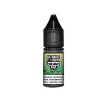 Load image into Gallery viewer, 10mg Ultimate E-liquid Ice Lolly Nic Salts 10ml (50VG/50PG)