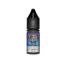 Load image into Gallery viewer, 10mg Ultimate E-liquid Ice Lolly Nic Salts 10ml (50VG/50PG)