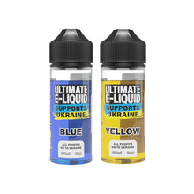 Load image into Gallery viewer, Ultimate E-liquid Supports Ukraine 100ml Shortfill 0mg (70PG/30VG)
