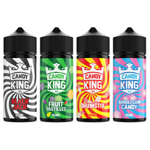 Load image into Gallery viewer, Candy King 100ml Shortfill 0mg (70VG/30PG)