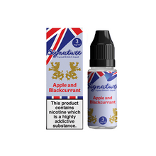 Load image into Gallery viewer, 3mg Signature Vapours TPD 10ml E-Liquid (50VG/50PG)