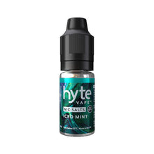Load image into Gallery viewer, 20mg Hyte Vape 10ml Nic Salts (50VG/50PG)