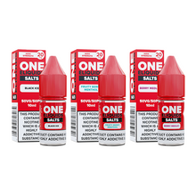 Load image into Gallery viewer, 20mg One E-Liquids Flavoured Nic Salts 10ml (50VG/50PG)