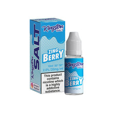 Load image into Gallery viewer, 10mg Kingston Salts 10ml Nic Salts (50VG/50PG)