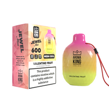 Load image into Gallery viewer, 0mg Aroma King Jewel Mini Disposable Vape Device 600 Puffs