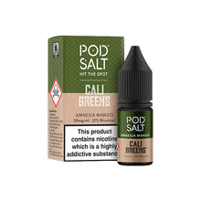 Load image into Gallery viewer, 20mg Pod Salt Fusions 10ml Nic Salt (50VG/50PG)