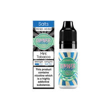 Load image into Gallery viewer, 10mg Dinner Lady Tobacco Salts 10ml Nic Salts (50VG/50PG)