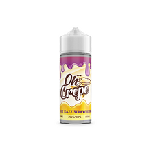 Load image into Gallery viewer, 0mg Oh Crepe 100ml Shortfill (70VG/30PG)