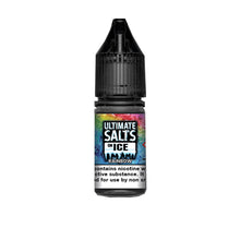 Load image into Gallery viewer, 10mg Ultimate Puff Salts On Ice 10ml Flavoured Nic Salts (50VG/50PG)
