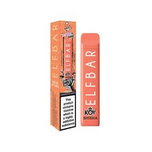 Load image into Gallery viewer, Expired :20mg Elf Bar Kov Shisha Range NC600 Disposable Vape Pod 600 Puffs
