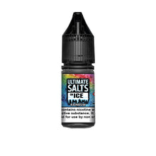 Load image into Gallery viewer, 20mg Ultimate Puff Salts On Ice 10ml Flavoured Nic Salts (50VG/50PG)
