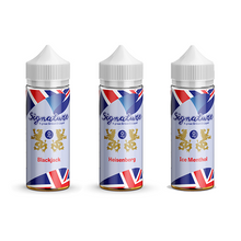 Load image into Gallery viewer, Signature Vapours 100ml E-liquid 0mg (50VG/50PG)
