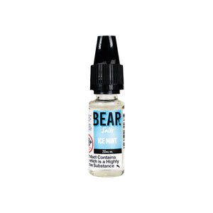 10mg Bear Flavours Vape 10ml Nic Salts (50VG/50PG)