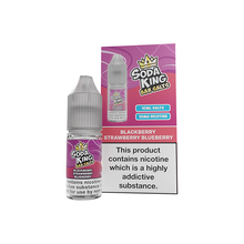 Load image into Gallery viewer, 10mg Soda King Bar SALTS Nic Salts 10ml - (50VG/50PG)
