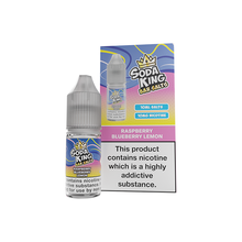 Load image into Gallery viewer, 10mg Soda King Bar SALTS Nic Salts 10ml - (50VG/50PG)
