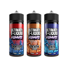 Load image into Gallery viewer, Ultimate E-Liquid Villains 100ml Shortfill 0mg (70VG/30PG)
