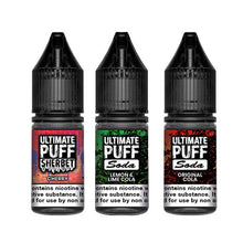 Load image into Gallery viewer, Ultimate Puff 50/50 3mg 10ml E-liquid (50VG/50PG)
