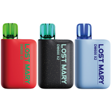Load image into Gallery viewer, 20mg Lost Mary DM600 X2 Disposable Pod Kit 1200 Puffs - Twin Pack
